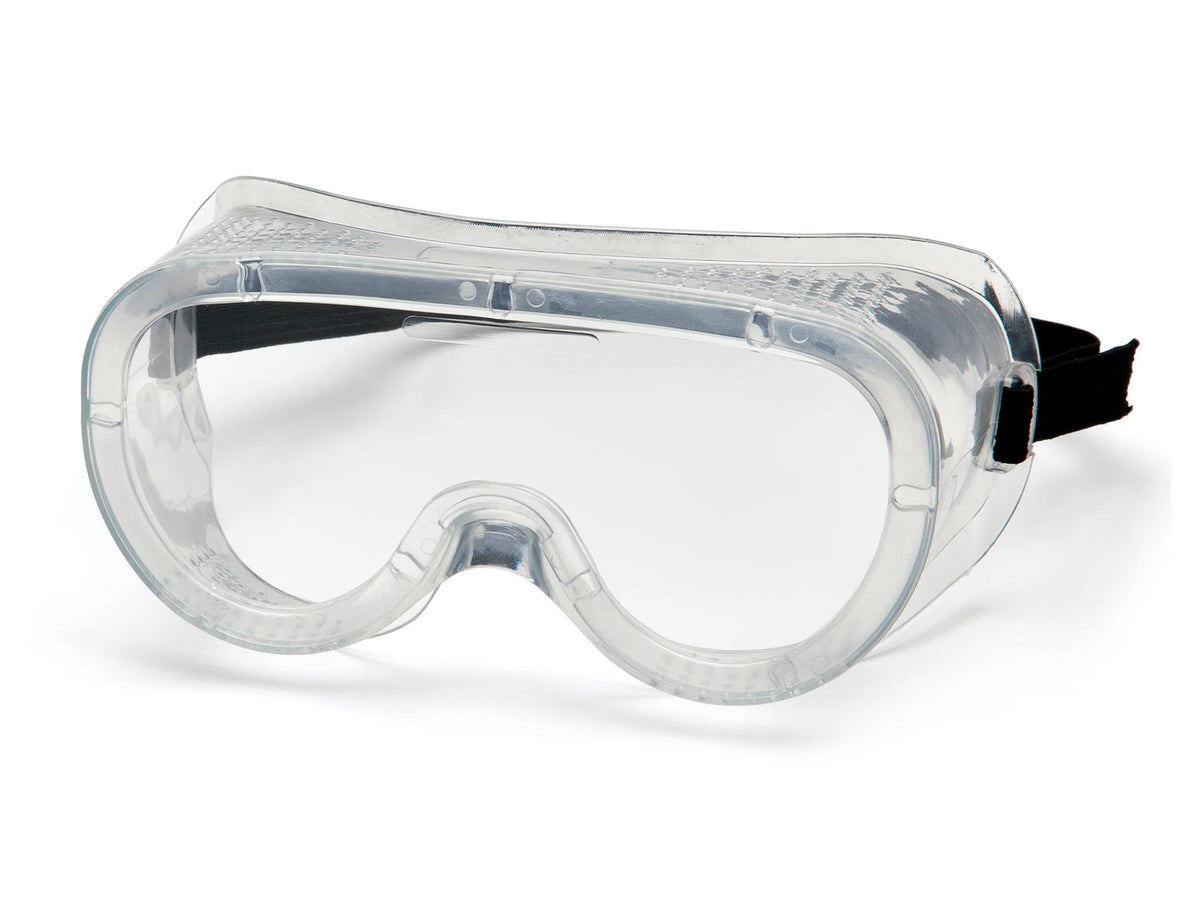 PYRAMEX Goggles Perforated Goggle Safety Glasses, PK of 12 - MSE Supplies LLC