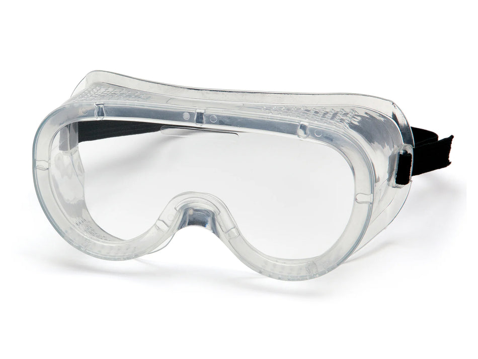 PYRAMEX Goggles Perforated Goggle Safety Glasses, PK of 12 - MSE Supplies LLC