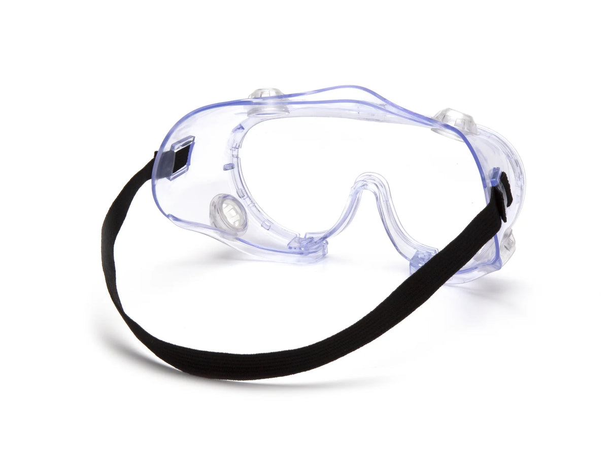 PYRAMEX Goggles Chemical Splash Goggle D3 Safety Glasses, PK of 12 - MSE Supplies LLC
