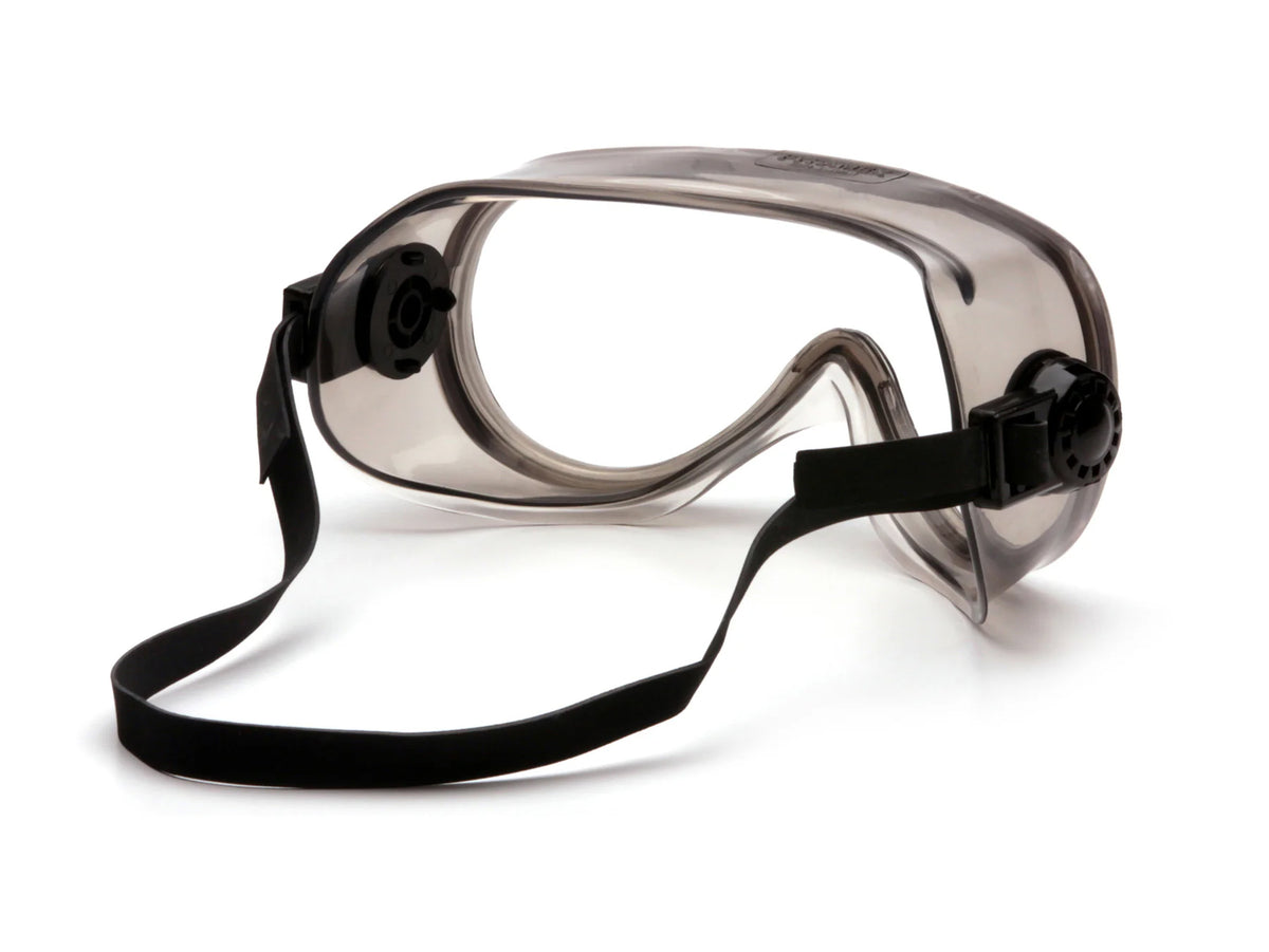 PYRAMEX Goggles Top Shelf Chemical Splash Goggle Neoprene Strap Safety Glasses, PK of 12 - MSE Supplies LLC