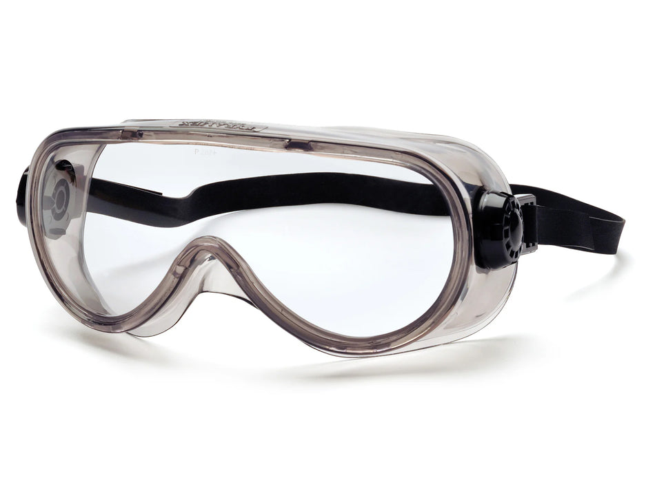 PYRAMEX Goggles Top Shelf Chemical Splash Goggle Neoprene Strap Safety Glasses, PK of 12 - MSE Supplies LLC