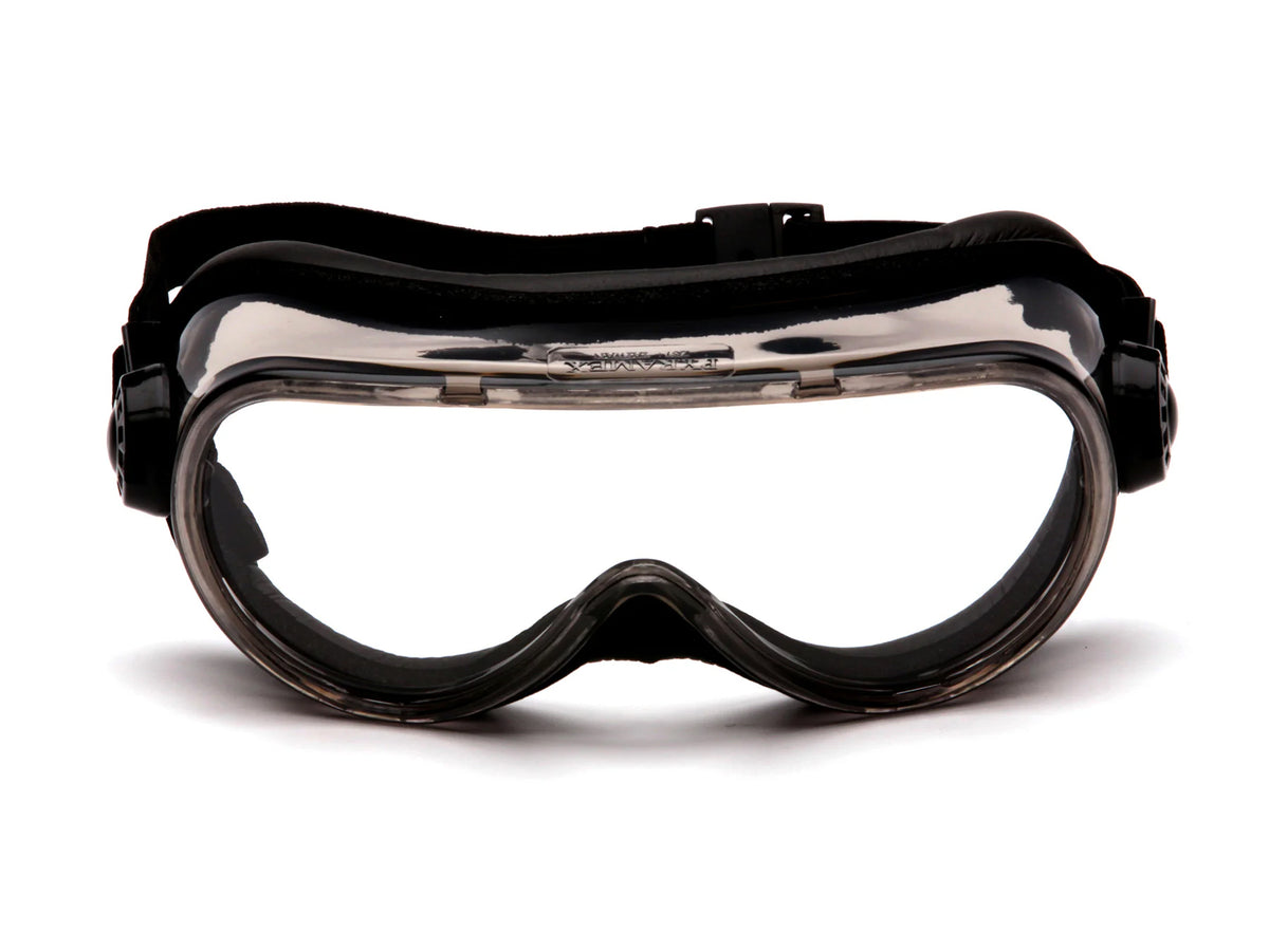 PYRAMEX Goggles Top Shelf Chemical Splash Goggle Foam Padded Safety Glasses, PK of 12 - MSE Supplies LLC