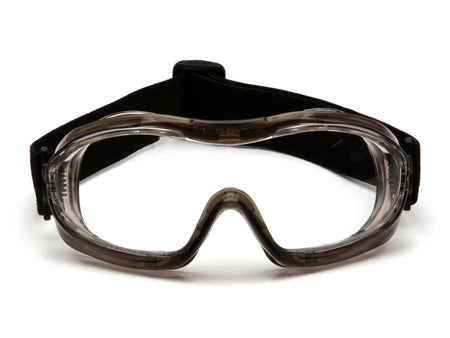 PYRAMEX Goggles Low-Profile Chemical Splash Goggle Safety Glasses, PK of 12 - MSE Supplies LLC