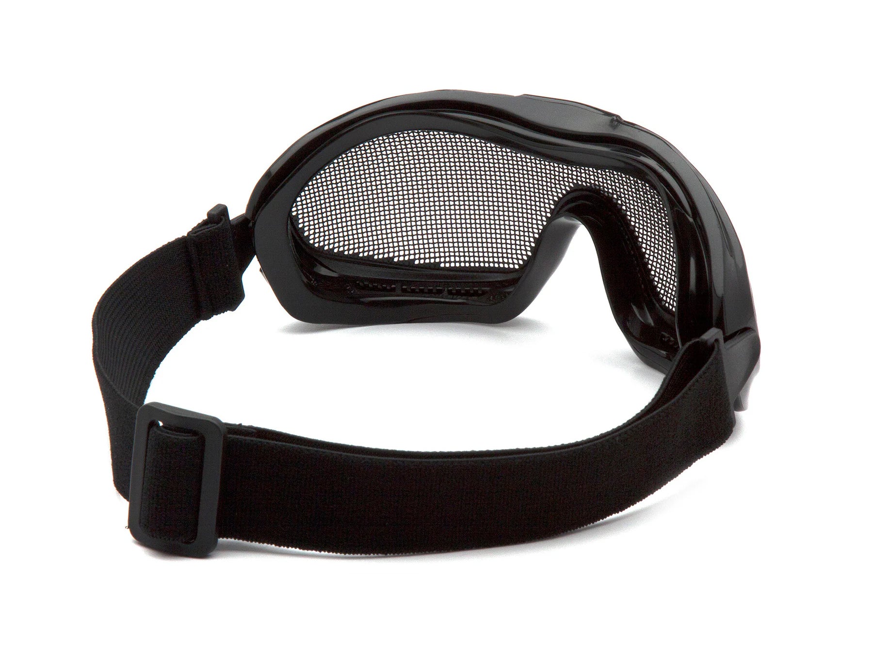 PYRAMEX Goggles Wire Mesh Goggle Safety Glasses, PK of 12 - MSE Supplies LLC