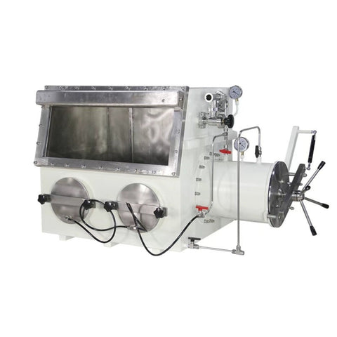 MSE PRO Economy Compact Laboratory Stainless Steel Glove Box with Antechamber