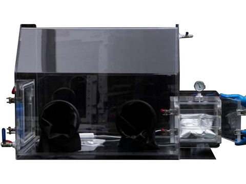 MSE PRO Laboratory Two Port Acrylic Glove Box (1000W x 750D x 700H mm), Science & Laboratory, MSE Supplies LLC, MSE Supplies