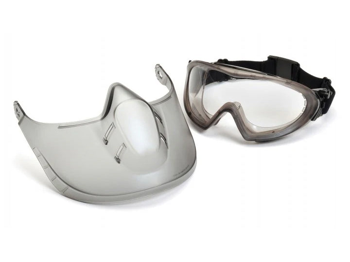 PYRAMEX Goggles Capstone® Shield Safety Glasses, PK of 12 - MSE Supplies LLC