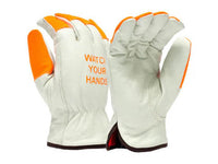 PYRAMEX Leather Driver GL2002KF - Insulated Value Cowhide Driver Gloves, PK of 12 - MSE Supplies LLC
