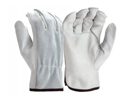 PYRAMEX Leather Driver GL2007K - Value + Split Cowhide Driver Gloves, PK of 12 - MSE Supplies LLC