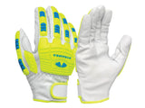 PYRAMEX Leather Driver GL3004CW - Goatskin Driver A7 Cut Level 1 Impact Gloves, PK of 12 - MSE Supplies LLC