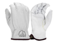 PYRAMEX Leather Driver GL3005CK - Premium Goatskin Driver HPPE A4 Cut Gloves, PK of 12 - MSE Supplies LLC