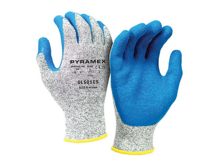 PYRAMEX Dipped GL501C5 - Crinkle Latex A4 Cut Gloves, PK of 12 - MSE Supplies LLC