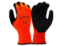 PYRAMEX Dipped GL504 - Insulated Sandy Latex A2 Cut Gloves, PK of 12 - MSE Supplies LLC
