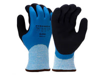 PYRAMEX Dipped GL506C - Insulated Double Dipped Sandy + Smooth Latex A5 Cut Gloves, PK of 12 - MSE Supplies LLC