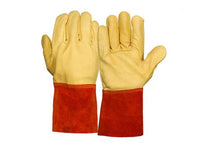 PYRAMEX Welders GL6001W - Premium Cowhide MIG + TIG Welder Gloves, PK of 12 - MSE Supplies LLC