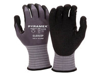 PYRAMEX Dipped GL601DP - Micro-Foam Nitrile Dotted Gloves, PK of 12 - MSE Supplies LLC