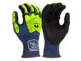 PYRAMEX Dipped GL613CB - Micro-Foam Nitrile A4 Cut Level 1 Impact Gloves, PK of 12 - MSE Supplies LLC