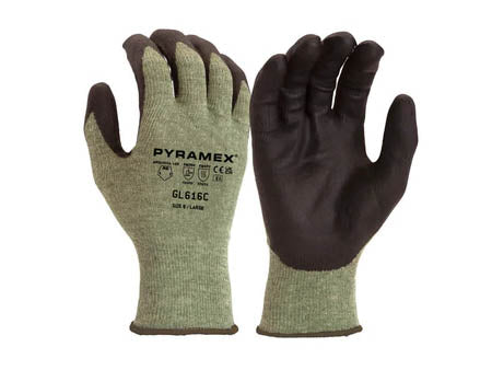 PYRAMEX Dipped GL616C - Micro-Foam Nitrile A6 Cut Gloves, PK of 12 - MSE Supplies LLC