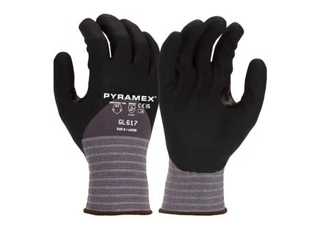 PYRAMEX Dipped GL617 - Micro-Foam Nitrile Gloves, PK of 12 - MSE Supplies LLC