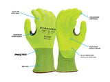 PYRAMEX Dipped GL619C - Micro-Foam Nitrile A2 Cut Gloves, PK of 12 - MSE Supplies LLC