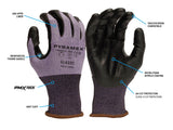 PYRAMEX Dipped GL620C - Micro-Foam Nitrile A4 Cut Gloves, PK of 12 - MSE Supplies LLC