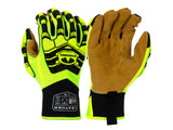 PYRAMEX Synthetic GL805HT - Genuine Leather Level 2 Impact Gloves, PK of 12 - MSE Supplies LLC