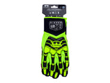 PYRAMEX Synthetic GL807HT - Synthetic Leather Silicone Palm Level 2 Impact Gloves, PK of 12 - MSE Supplies LLC