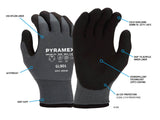 PYRAMEX Dipped GL901 - Insulated HPT A2 Cut Gloves, PK of 12 - MSE Supplies LLC