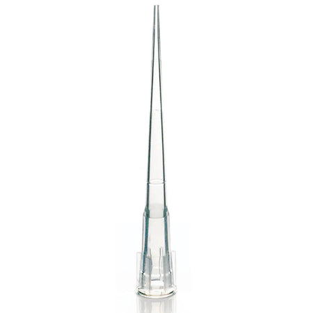 Globe Scientific Pipette Tip, 0.1-10ul XL, 45mm, Low Retention, Graduated, Sterile, 96/Refill