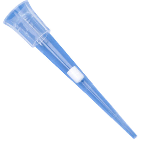 Globe Scientific Filter Tip, 0.1-10ul, 31mm, Low Retention, Universal, Graduated, Sterile, 96/Rack