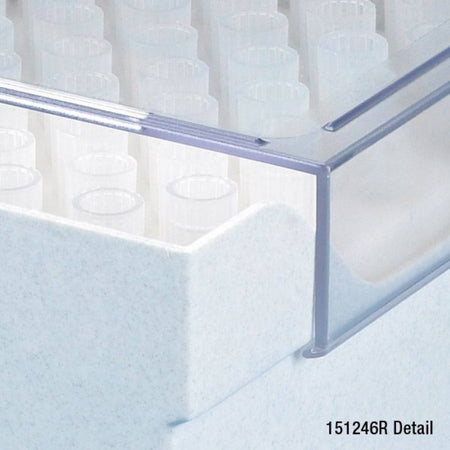 Globe Scientific Pipette Tip,1000-5000ul,Naturl50/Rack For Finn, Labsys, Brand