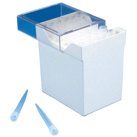 Globe Scientific Pipette Tip,1000-5000ul,Naturl50/Rack, For Biohit, Epp. Res.