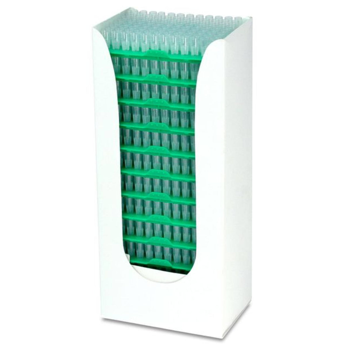 Globe Scientific Posistop Pipette Tip, 200ul, Sterile graduated, 96/Refill, 10 Refills Box