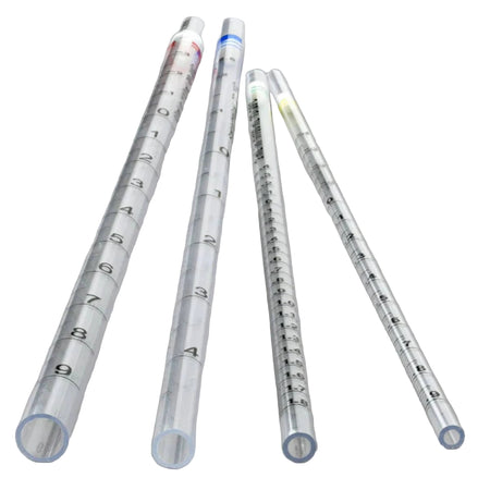 Globe Scientific Serological Pipette, 5ml, 1/Pkopen-End, Blue, PS, STR