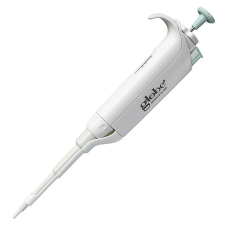 Globe Scientific Pipette, Diamond Posistop,  Autoclavable, Fixed Volume, 2.5ul, Red