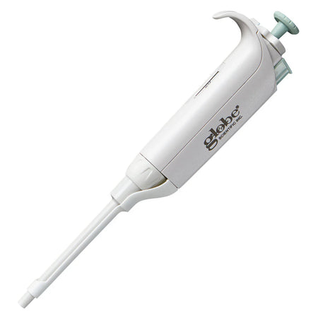Globe Scientific Pipette, Diamond Posistop,  Autoclavable, Fixed Volume, 20ul, Red