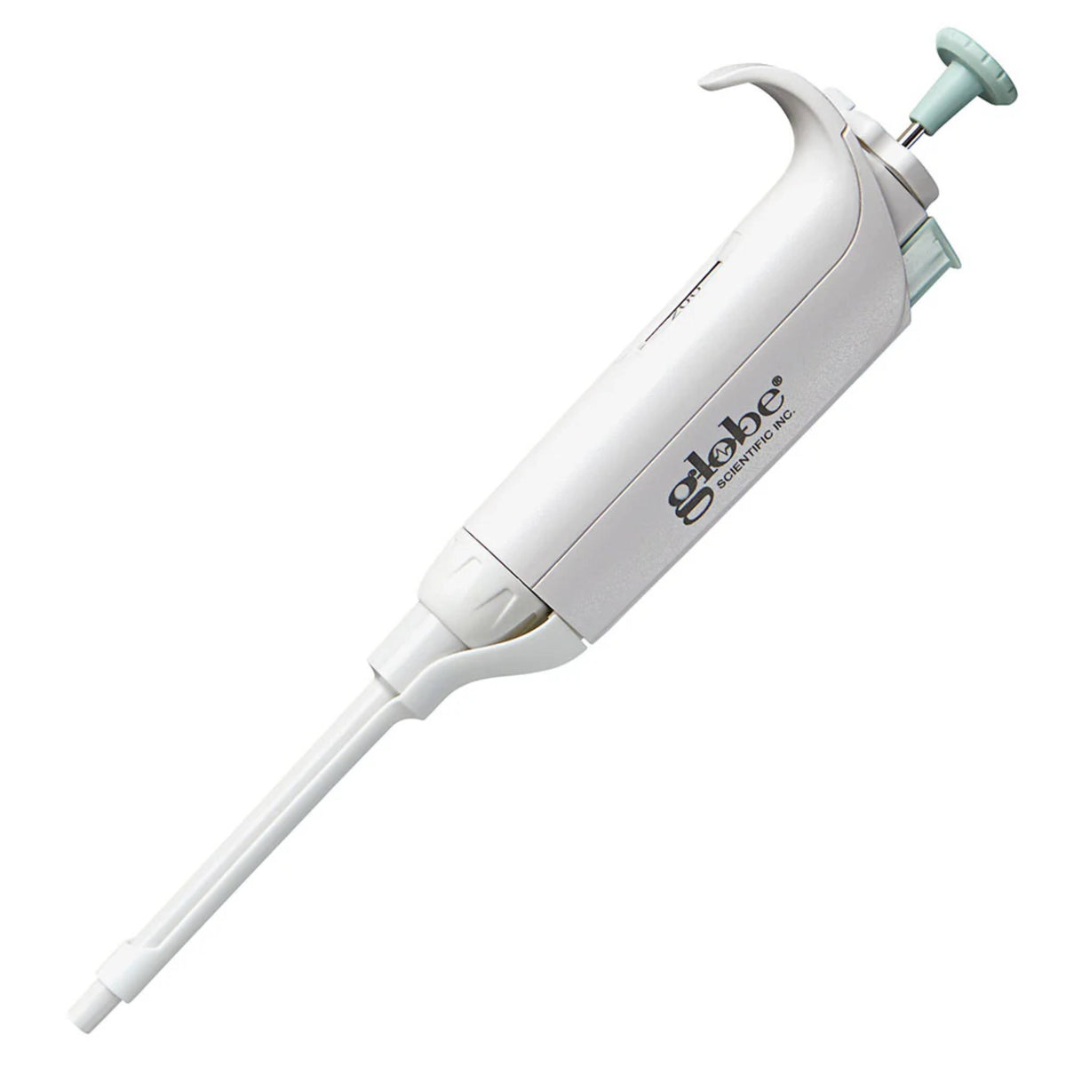 Globe Scientific Pipette, Diamond Posistop,  Autoclavable, Fixed Volume, 200ul Green
