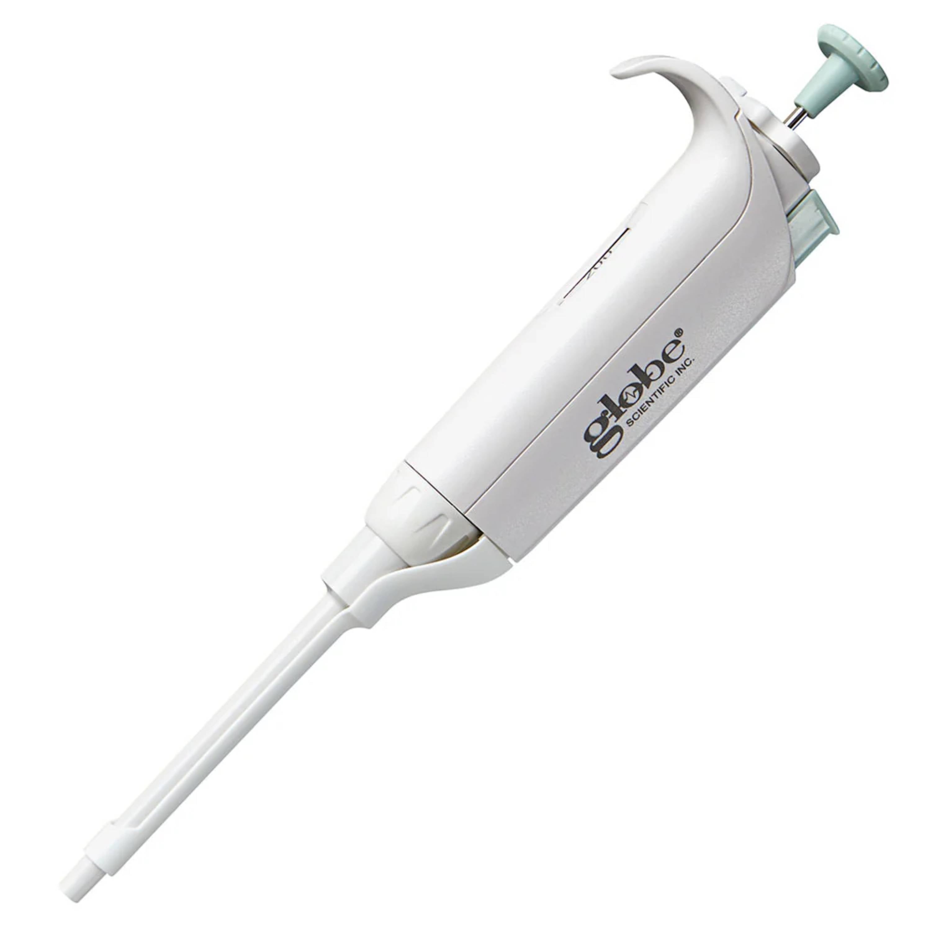 Globe Scientific Pipette, Diamond Posistop,  Autoclavable, Fixed Volume, 200ul Green