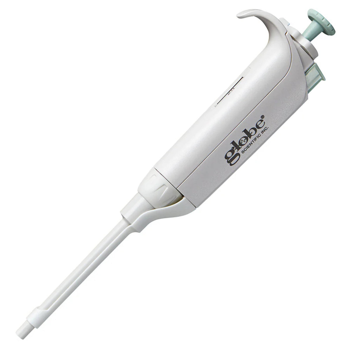 Globe Scientific Pipette, Diamond Posistop,  Autoclavable, Fixed Volume, 25ul, Red