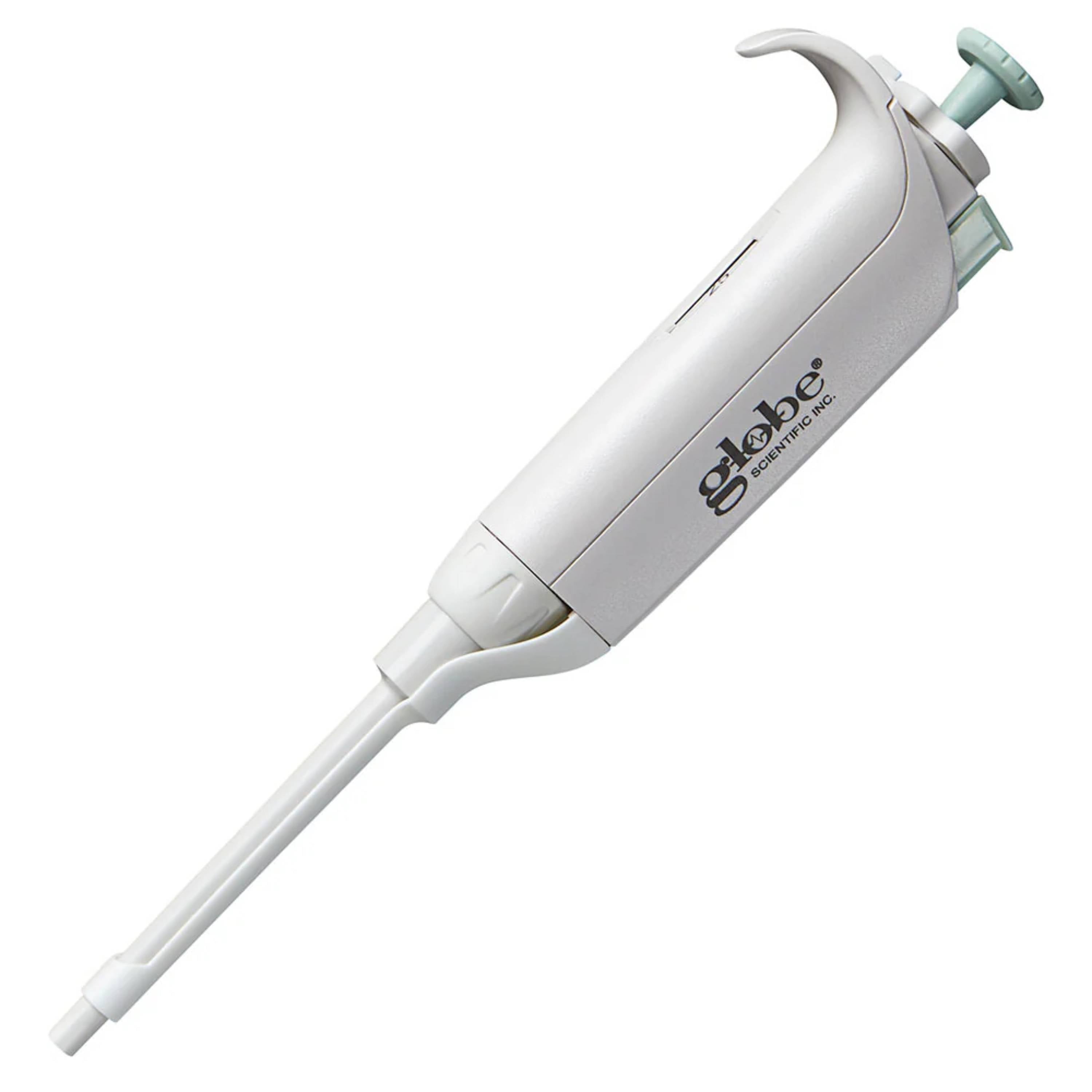 Globe Scientific Pipette, Diamond Posistop,  Autoclavable, Fixed Volume, 25ul, Red