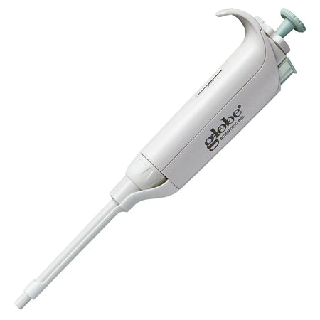 Globe Scientific Pipette, Diamond Posistop,  Autoclavable, Fixed Volume, 25ul, Red
