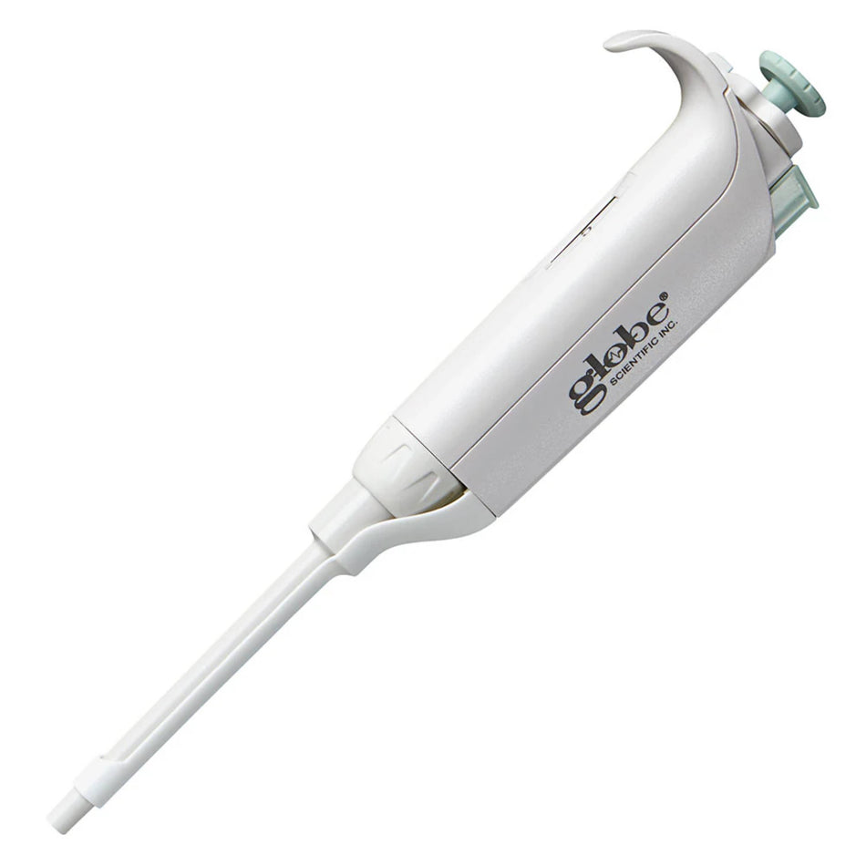 Globe Scientific Pipette, Diamond Posistop,  Autoclavable, Fixed Volume, 5ul, Red
