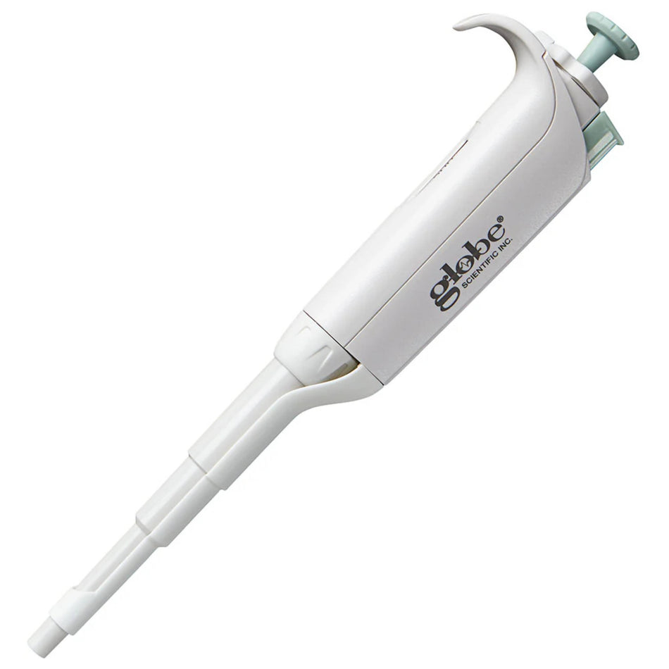 Globe Scientific Pipette, Diamond Posistop,  Autoclavable, Fixed Volume, 500ul, Blue