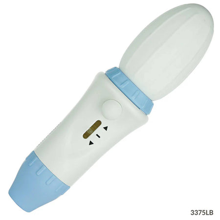 Globe Scientific Manual Serological Controller, Light Blue for 1ml To 100ml Serological Pipettes