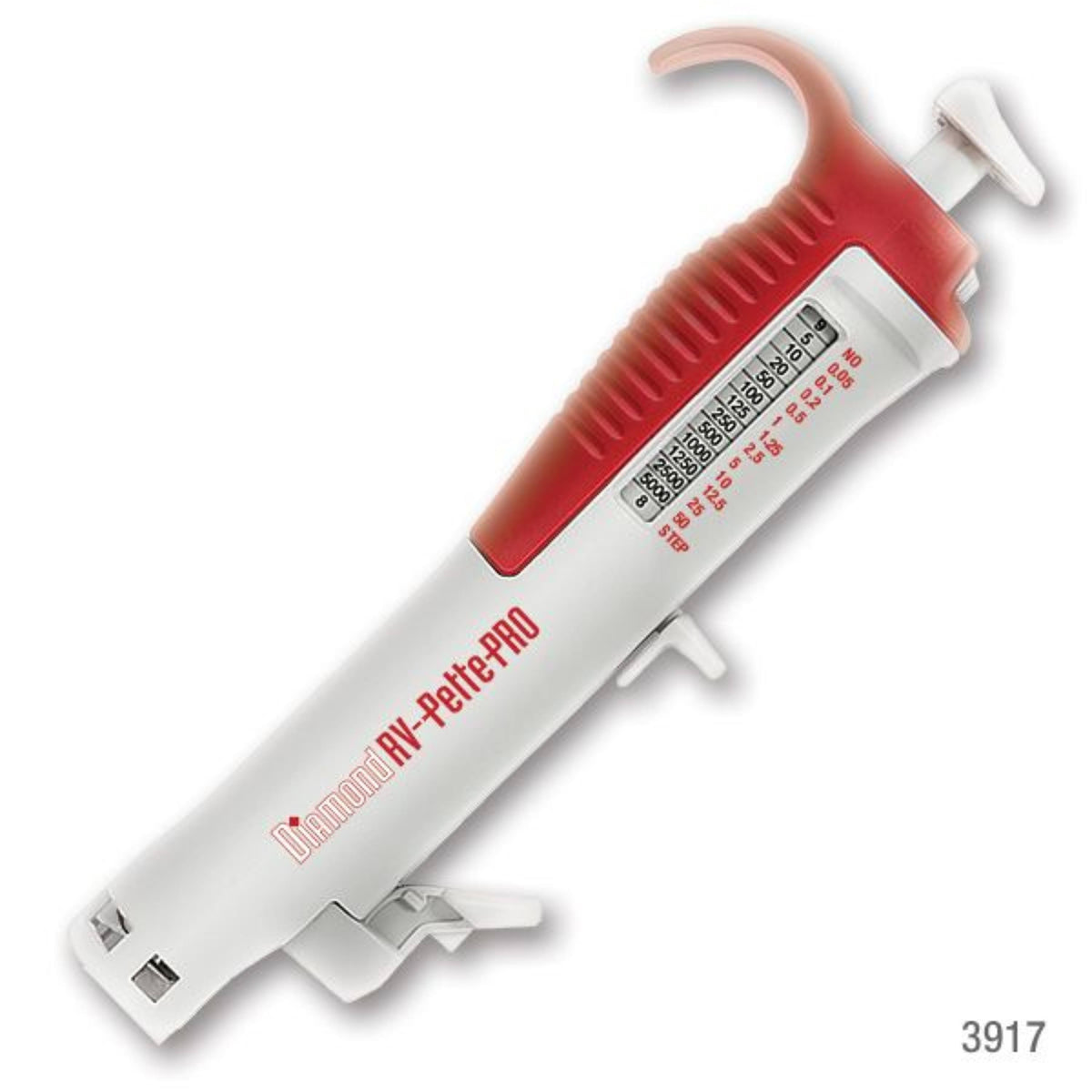 Globe Scientific RV-Pette PRO Repeat Volume Pipettor with Two Tips