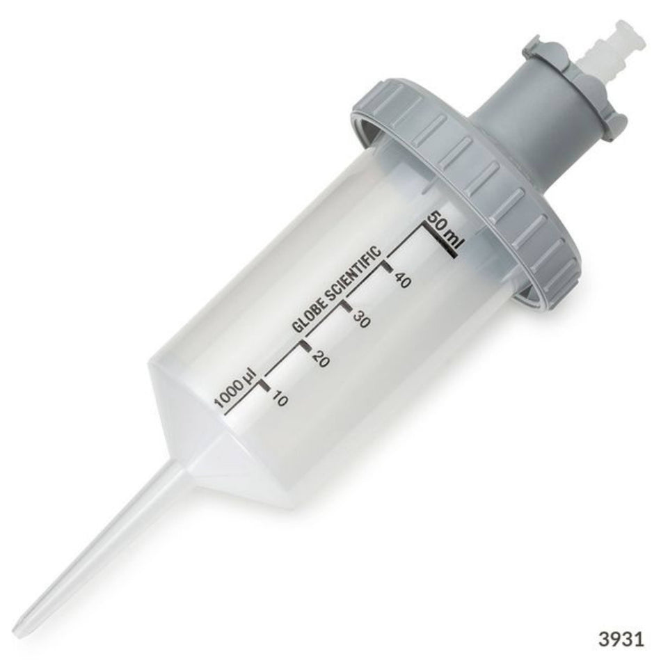 Globe Scientific Adapter For 50ml Dispenser Tip for Repeat Volume Pipettors