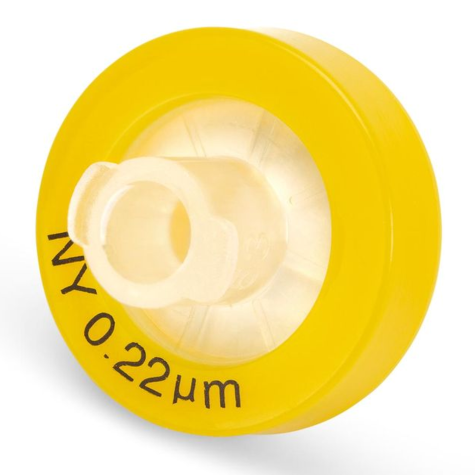 Globe Scientific Syringe Filter,NYLN,0.22μm,13mm,NON-Sterbulk Packed