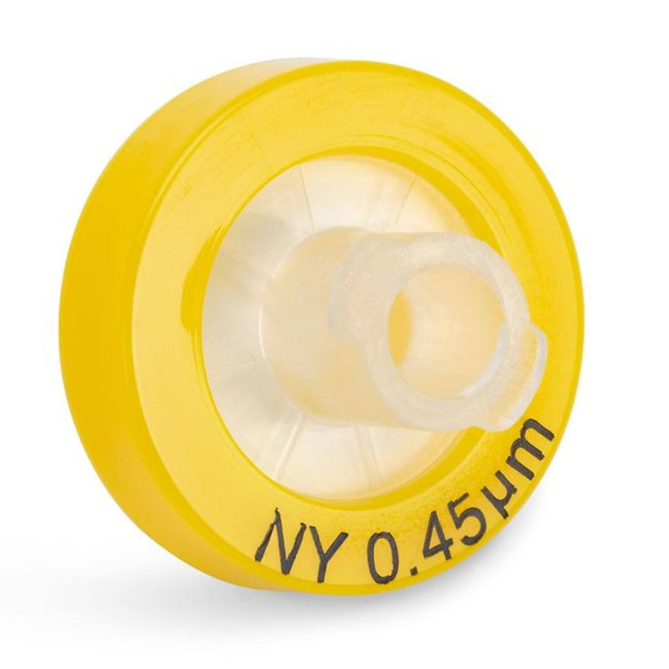 Globe Scientific Syringe Filter,NYLN,0.45μm,13mm,NON-Sterbulk Packed