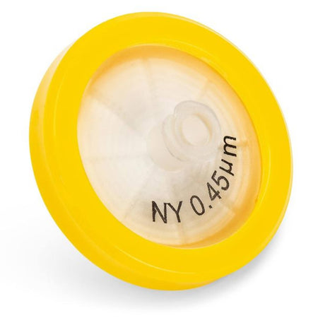 Globe Scientific Syringe Filter,NYLN,0.45μm,30mm,NON-Sterbulk Packed