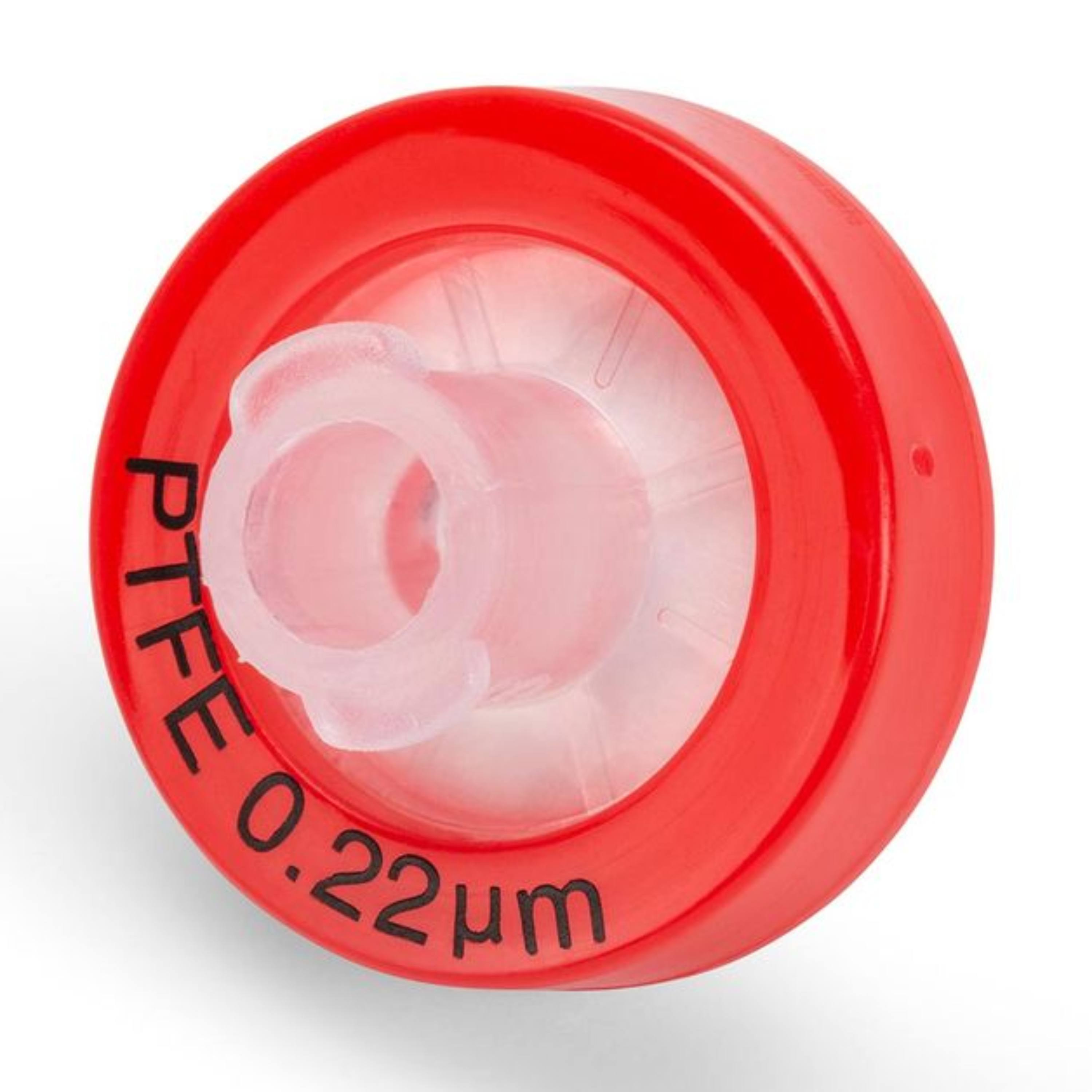 Globe Scientific Syringe Filter,PTFE,0.22μm,13mm,NON-Sterbulk Packed, Hydrophilic